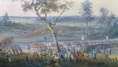 Zabrano z Yorktown w stanie Wirginia, 19 października 1781 r. autorstwa Louis Nicolas van Blarenberghe