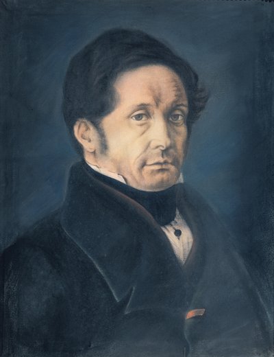 Jean-Joseph Pasteur (1791-1865) 1842 (pastel na papierze) autorstwa Louis Pasteur