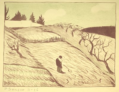 Krajobraz autorstwa Louis Paul Henri Sérusier