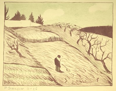 Krajobraz, 1893. autorstwa Louis Paul Henri Sérusier