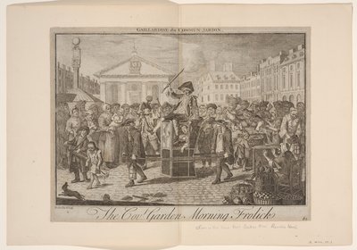 Poranne igraszki w Covent Garden autorstwa Louis Philippe Boitard