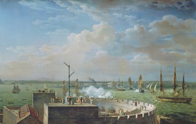 Port Cherbourg, 1822 autorstwa Louis Philippe Crepin
