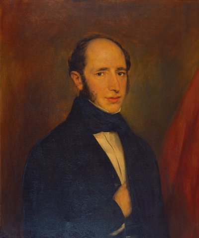 Williama Crosfielda autorstwa Louis Pierre Spindler