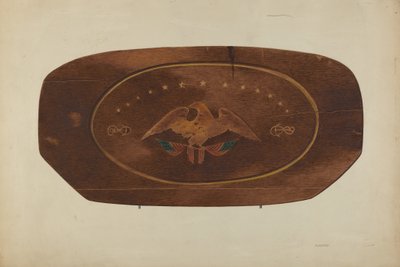 Tablica rufowa, ok. godz. 1939. autorstwa Louis Plogsted