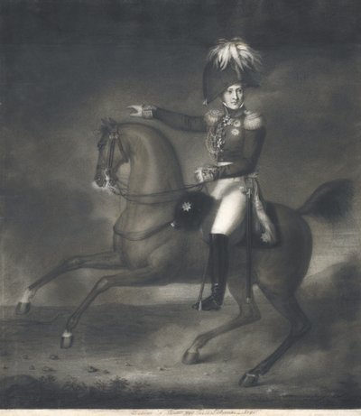 Portret hrabiego Aleksandra Iwanowicza Czernyszowa 1786-1857 autorstwa Louis Rene Letronne
