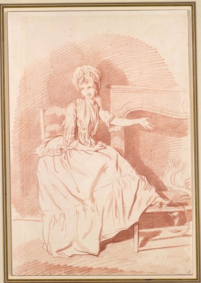 Zaproszenie, 1775. autorstwa Louis Rolland Trinquesse