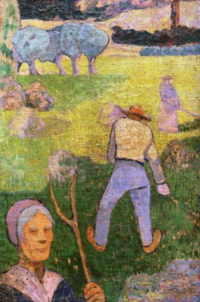 Haymaking autorstwa Louis Roy