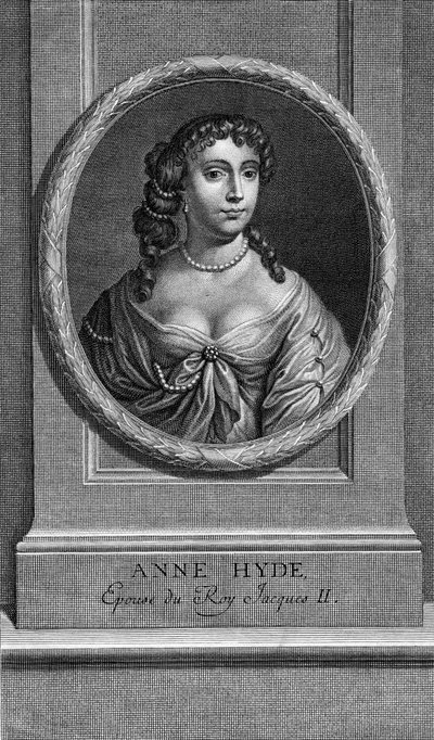 Lady Anne Hyde, ok. 1700-1720. autorstwa Louis Simmoneau