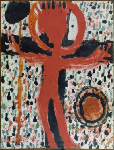 Un Christ de pan de verre. 1939 autorstwa Louis Soutter