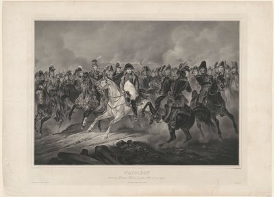 Napoleon i generałowie. D. Montein s. autorstwa Louis Stanislas Marin Lavigne
