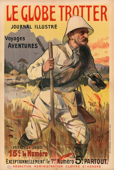 The Globe Trotter, 1900. autorstwa Louis Tauzin