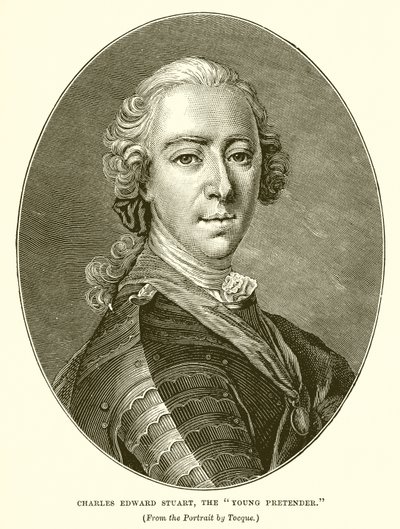 Charles Edward Stuart, Młody pretendent autorstwa Louis Tocqué
