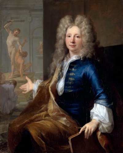 Portret Louisa Boullogne’a Młodszego 1654-1733 autorstwa Louis Tocqué