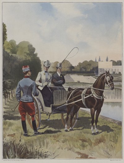 Przewóz autorstwa Louis Vallet