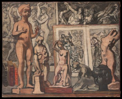 Akademia Rzeźby autorstwa Louis Valtat