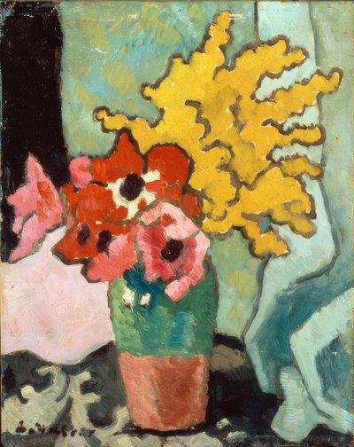 Zawilce i mimozy autorstwa Louis Valtat