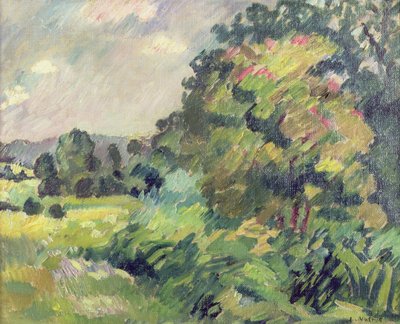 Krajobraz Normandii autorstwa Louis Valtat