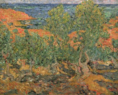 Ochrowe Skały autorstwa Louis Valtat