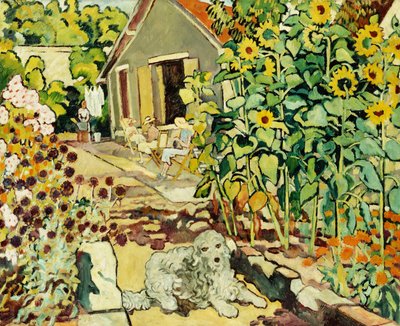 Dom w Choisel; Dom w Choiselu autorstwa Louis Valtat