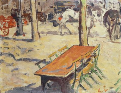 Zacieniony Taras autorstwa Louis Valtat