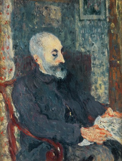 O escultor François Valtat, tio-avô de Louis Valtatpolish autorstwa Louis Valtat