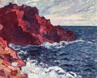 Fioletowe Klify autorstwa Louis Valtat