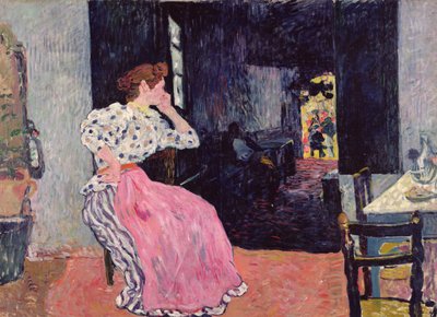 Kobieta w kabarecie autorstwa Louis Valtat
