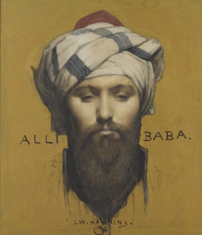 Ali Baba autorstwa Louis Welden Hawkins