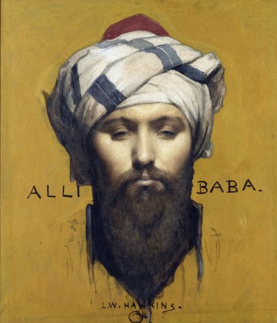 Ali Baba autorstwa Louis Welden Hawkins