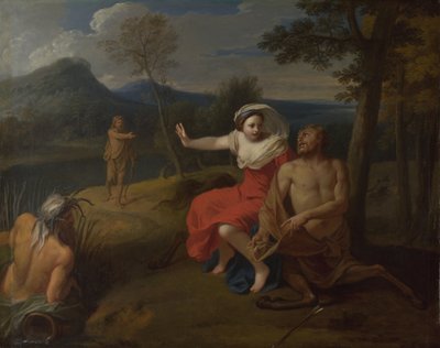 Nessus i Dejanira, ok. 1705 autorstwa Louis de Boullogne the Younger