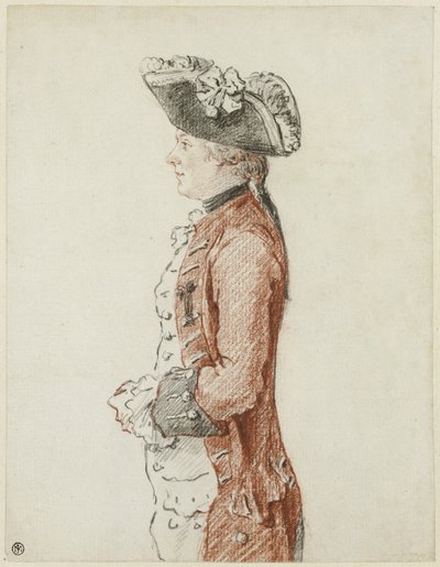Portret Kawalera de Lézay autorstwa Louis de Carmontelle