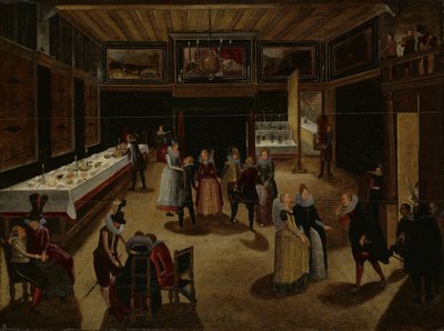 Wieczorna impreza autorstwa Louis de Caullery (manner of)