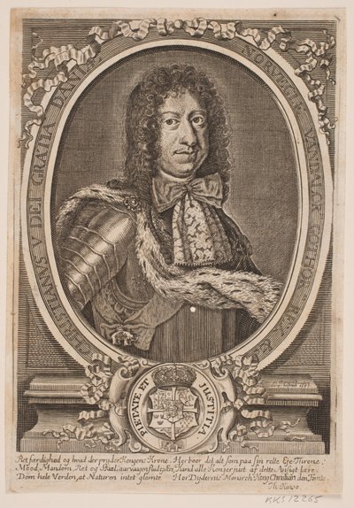Christian V autorstwa Louis de Chomond Boudan