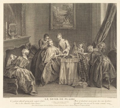 Pragnienie zadowolenia autorstwa Louis de Surugue