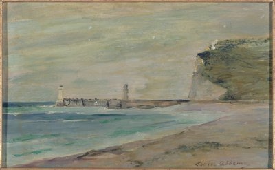 Krajobraz plaży, Fécamp autorstwa Louise Abbéma