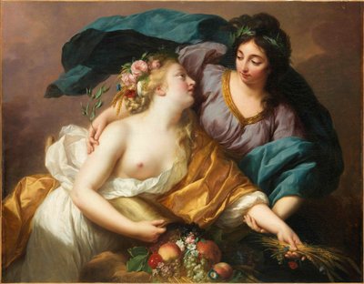 Pokój przywracający obfitość Pokój przywracający obfitość, 1780. autorstwa Elisabeth Louise Vigee Lebrun