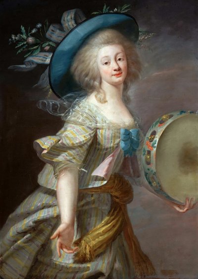 Portret tancerki, ok. 1930 1780. autorstwa Elisabeth Louise Vigee Lebrun