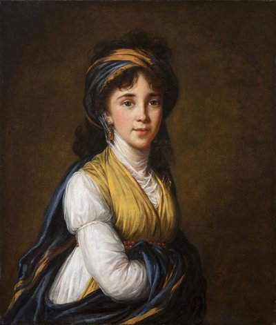 Portret hrabiny Anny Grigoryevny Belosselsky-Belozersky 1773-1846, 1798. autorstwa Elisabeth Louise Vigee Lebrun
