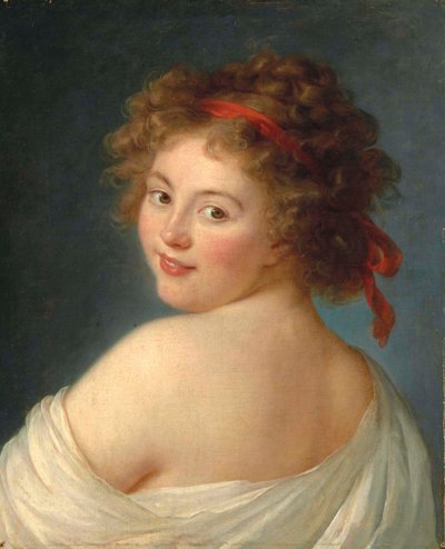 Portret hrabiny Jekateryny Skawronskiej z d. von Engelhardt 1761-1829, 1790. autorstwa Elisabeth Louise Vigee-Lebrun