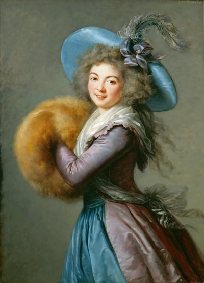 Portret madame Molé-Raymond, 1786. autorstwa Elisabeth Louise Vigee Lebrun