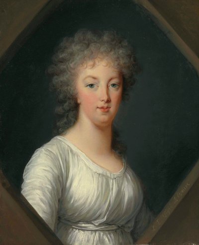 Portret Marii Antoniny 1755-1793, 1800. autorstwa Elisabeth Louise Vigee-Lebrun