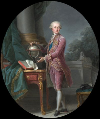 Portret księcia Karola Heinricha von Nassau-Siegen 1743-1808, 1776. autorstwa Elisabeth Louise Vigee-Lebrun