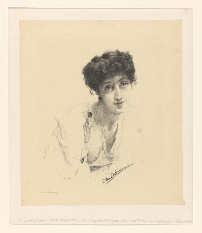 Portret Laury Teresy Alma-Tadema autorstwa Lourens Alma Tadema