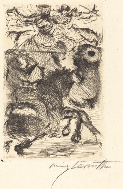 Adhba die Kamelin Adhba Wielbłąd, 1919. autorstwa Lovis Corinth