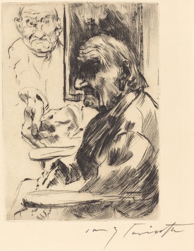 Alter Mann Stary człowiek, 1916. autorstwa Lovis Corinth