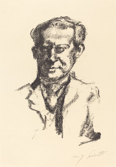 Arno Holz autorstwa Lovis Corinth