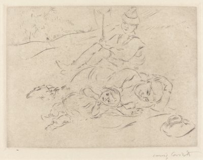 W kraju autorstwa Lovis Corinth