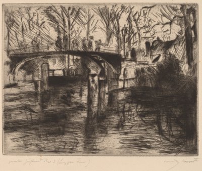Z Tiergarten (Z Tiergarten) autorstwa Lovis Corinth