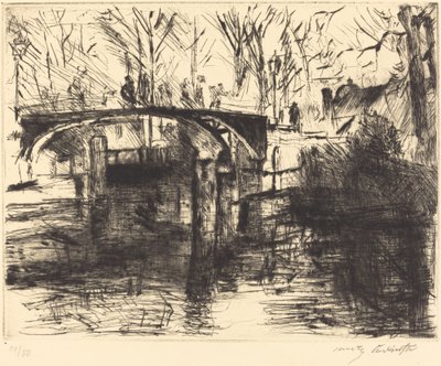 Widok na Tiergarten autorstwa Lovis Corinth