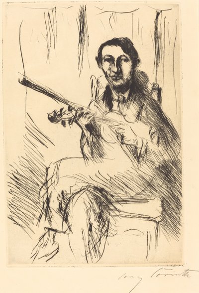 Portret Andreasa Weissgaerbera autorstwa Lovis Corinth
